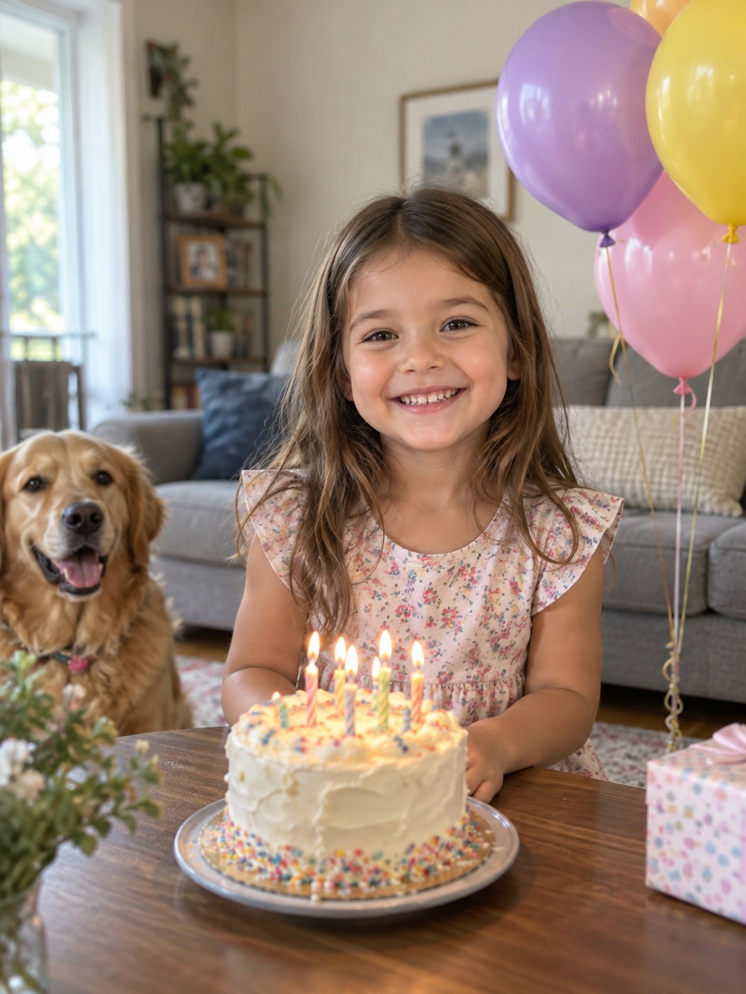 Original birthday photograph