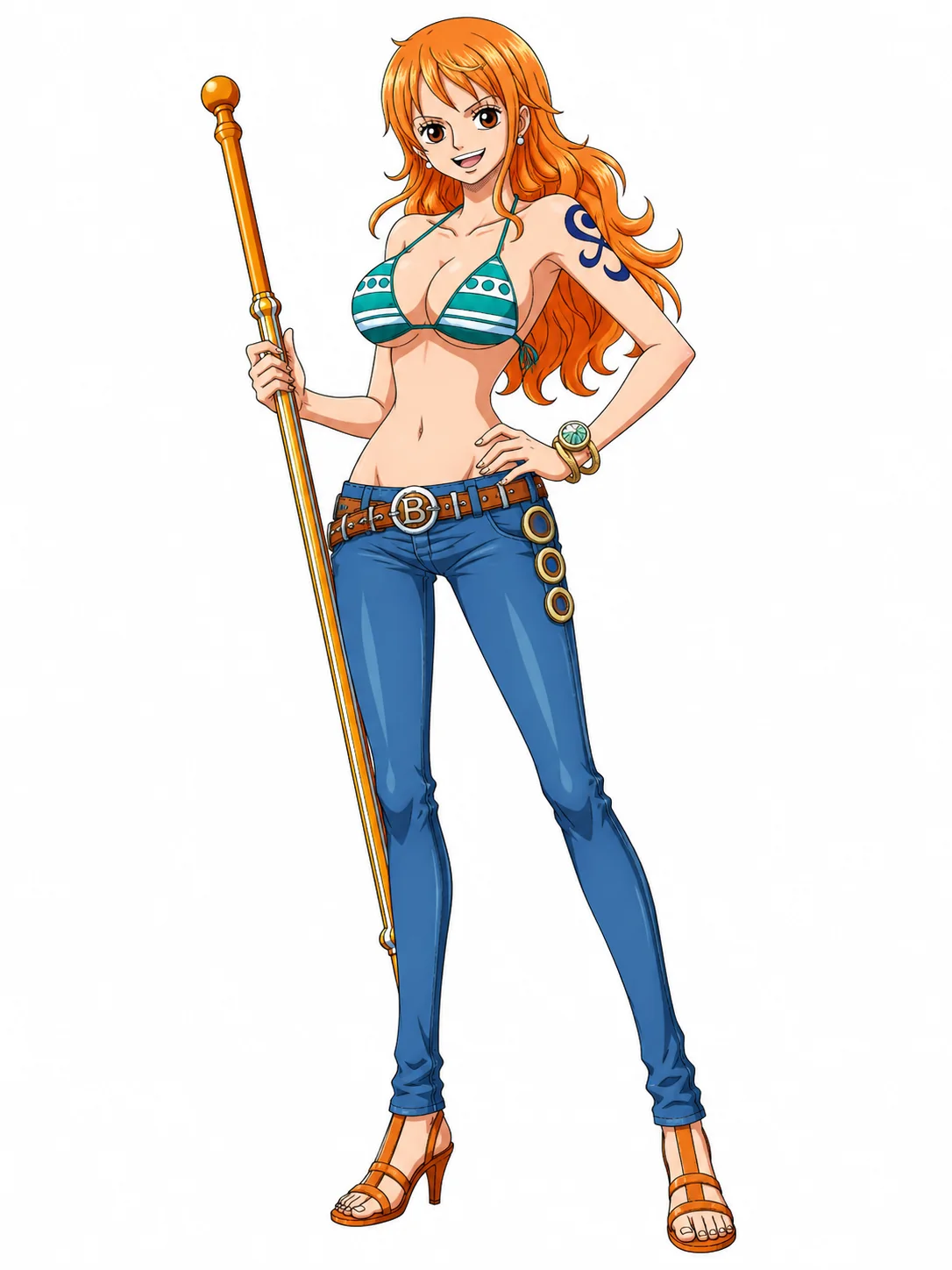 Turn Text Into Any Image You Want example featuring Nami