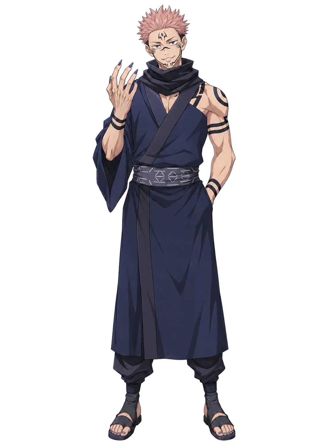 Ryomen Sukuna AI image example