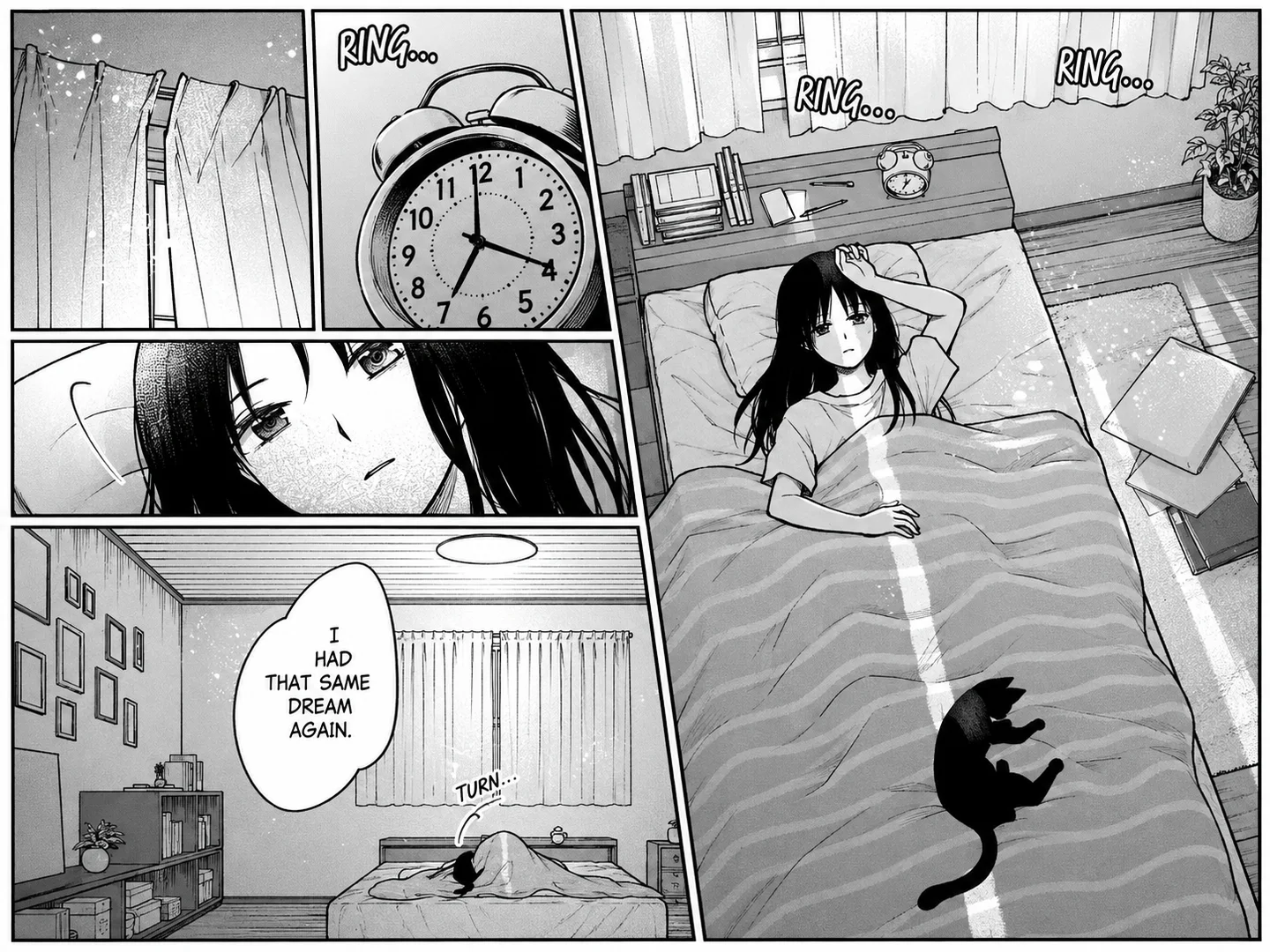 The Moon Balloon AI-generated manga page