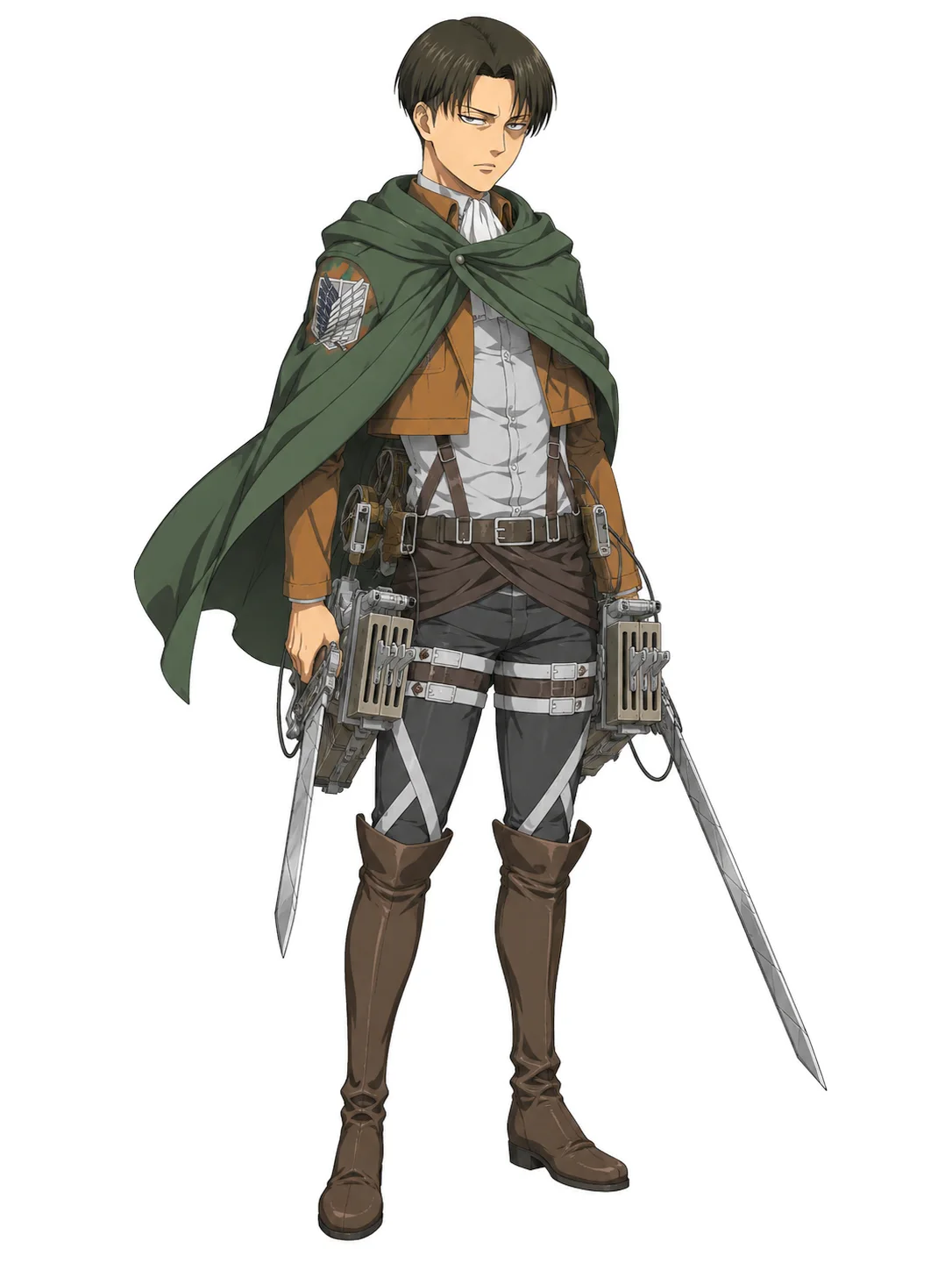 Levi Ackerman AI image example