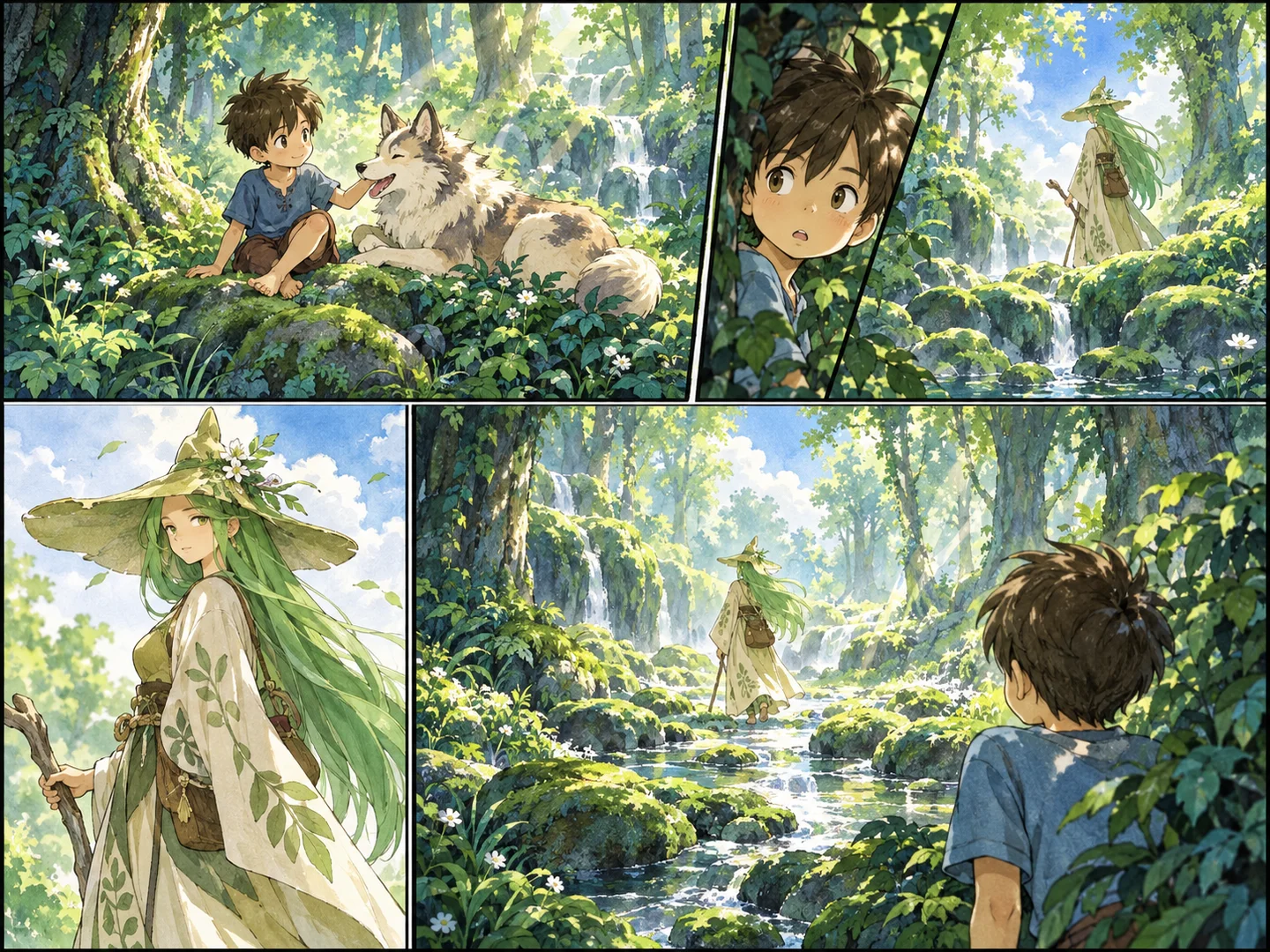 The Forest Guardian comic example