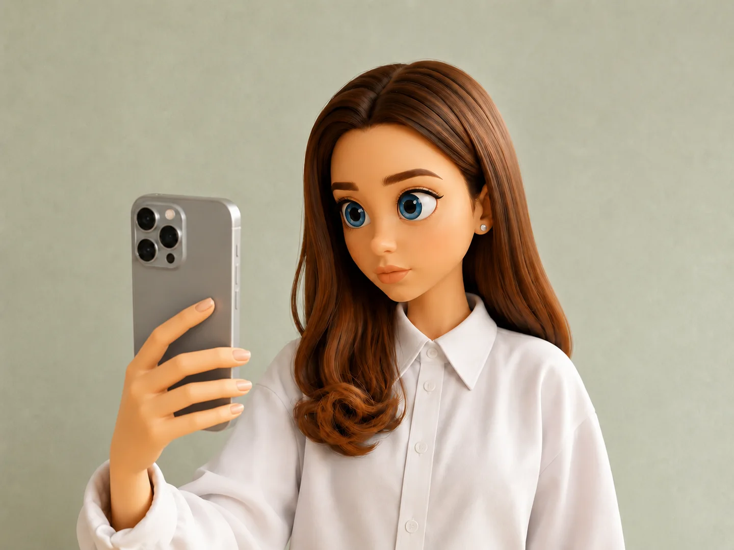 AI portrait created from a selfie for Create Portraits Without a Photoshoot