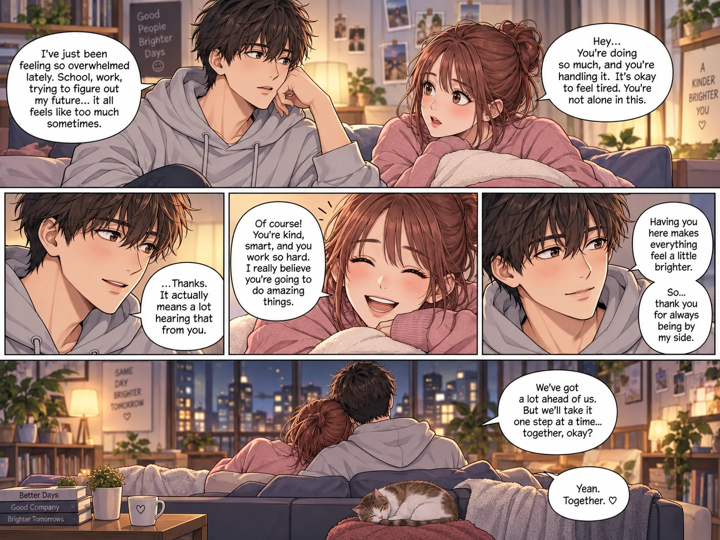 One Step at a Time comic example